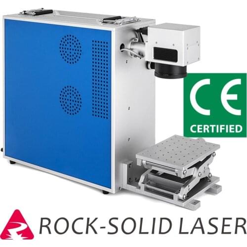 20W 30W 50W Fiber Laser Marking Machine Max Portable Laser Marker with Worktable For Metal Plastic Gold Silver Jewellry Marking