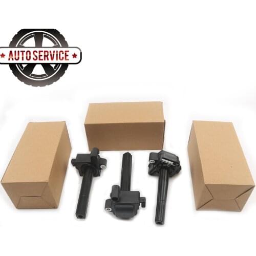 3PCS Ignition Coil 90919-02215 For Toyota Avalon Camry Sienna Solara Lexus ES300 3.0L UF-155 90080-19012 9091902215 88921336