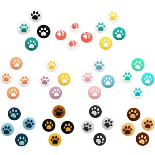 4pcs Paw Thumb Stick Grip Cap Joystick Cover For Nintend Switch Lite Controller