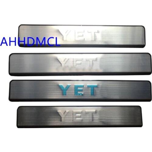 Car Welcome Pedal Threshold Strip Door Sill Strip For Skoda Yeti 2014 2015 2016 2017 2018