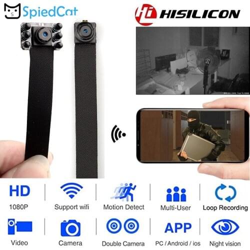 Wireless WIFI IP P2P Network Camera Remote Connection Webcam HD 1080P Night vision Lens Mini Cam Motion Activated DV Camcorder