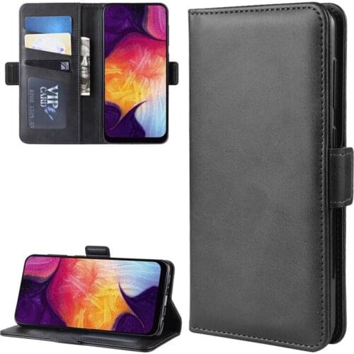 Case For Samsung A50 Leather Wallet Flip Cover Vintage Magnet Phone Case For Galaxy A50 Coque