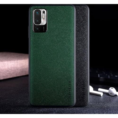 Case for Xiaomi Redmi Note 10 5G Note 10 Pro Max 10S funda Luxurious Leather protective coque for redmi note 10 pro case capa