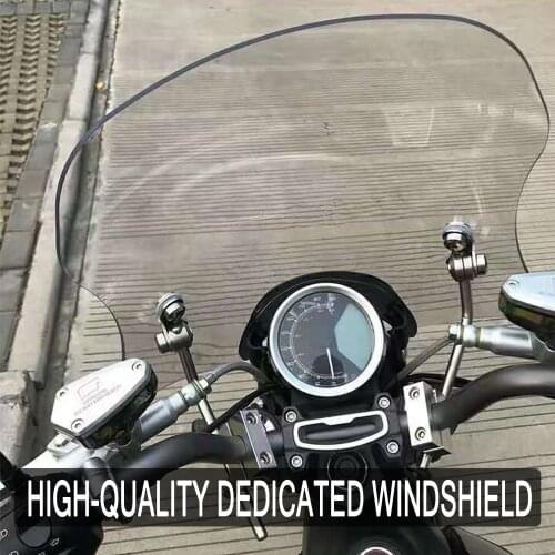 For Super SOCO TC-MAX TCMAX Motorcycle Windshield WindScreen Deflector Fit Super SOCO TC/MAC TC-MAX TC MAC TC-MAX