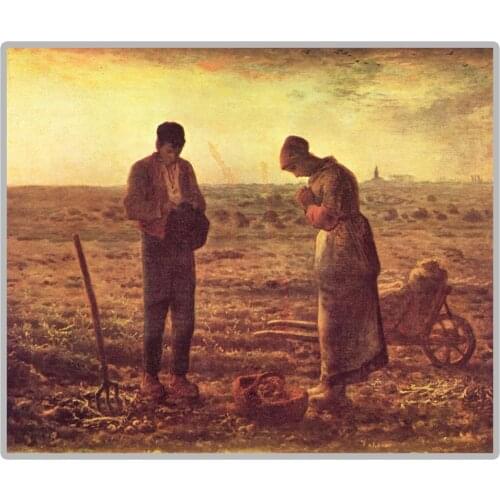 Great Painter J.F Millet "The Angelus" 5D DIY Diamond Painting Full Square/Round Diamond Embroidery Sale Picture of Rhinestones