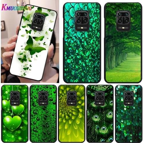 Beautiful Emerald Green for Xiaomi Redmi K30S K30T K30 Ultra K30i K20 10X 9i 9A 9C 9T 9 Prime Pro Black Phone Case