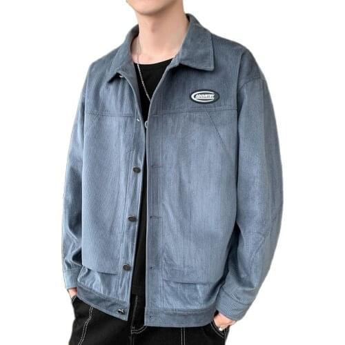 New men jacket women Spring Autumn baseball uniform style lapel coat Streetstyle loose Patchwork motorcycle jacket pilot