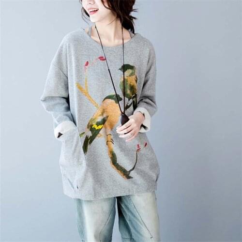 Женские толстовки с принтом MLUOLANC China At AliExpress