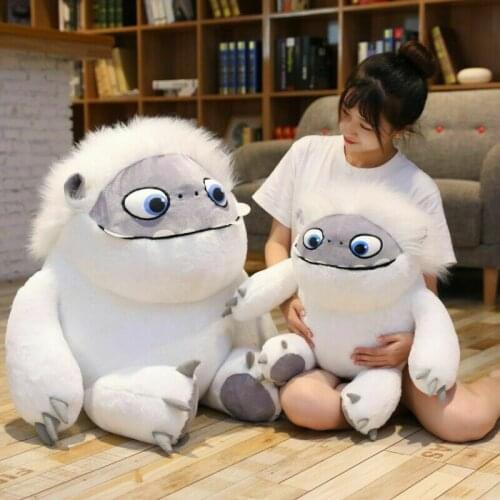 55cm Movie Abominable Monster Snowman Everest Plush Figure Toy Soft Stuffed Doll for Kids Funny Gift