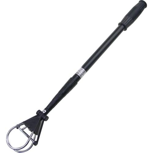 NEW-Stainless Telescopic Extendable Golf Ball Retriever Pick Up Grabber Claw Sucker Tool