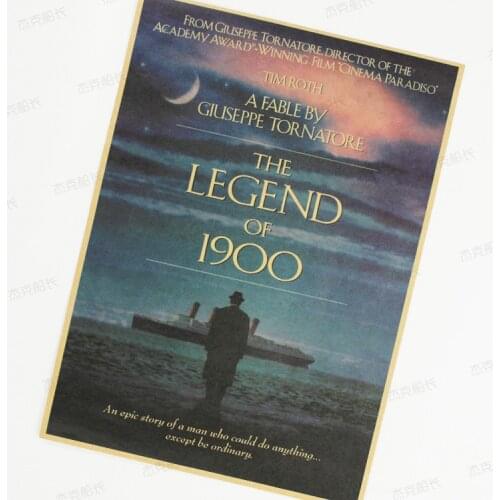 New Higt Quality,The Legend of 1900/Nostalgia film classic movie/kraft paper/bar poster/Retro Poster/decorative painting