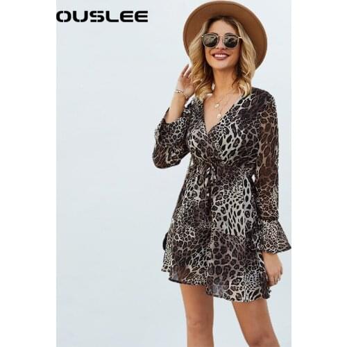 OUSLEE Flared Summer Dresses