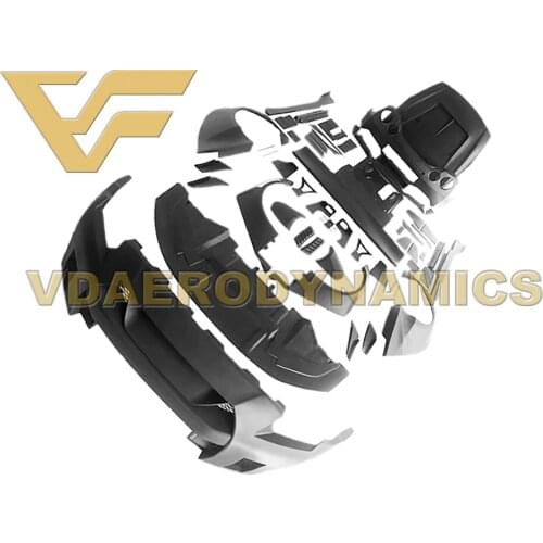 Suitable For 08-16 Nissan GT-R GTR R35 VAD-B1 FRP Full Body Kit - includes Front Rear Bumper Sides Hood Fender Flares