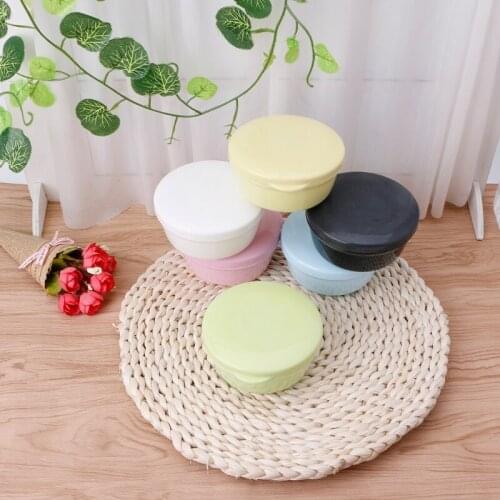 Portable Travel Bathroom Round Soap Case Box Dish Plate Holder Case Container Y9UA