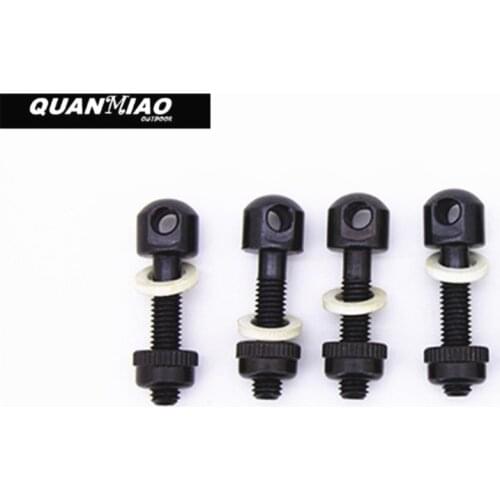 QuanMiao 7/8'' Wood Screw Stud Rifle Shotgun 2506 QD 115 MS Sling Swivel Base Gun Swivel Studs for Hunting