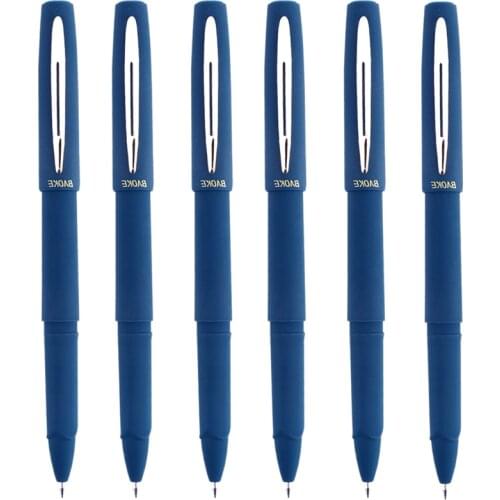 12PCS Colored Stationery School Office Writing Luxury Blue Red Black Roller Ball Ballpoint Pen Funny Gel Pens