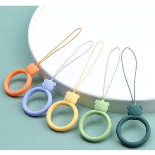 Cute Bears Lanyard For Key Accessories Aircraft Clasp Cords Rope Keychains Hooks Mobile phone Strap Charms Bag Accessories