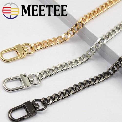 High Quality Replacement Metal Chain Shoulder Bag Strap Women Handbag Purse Bag Accessories DIY Handle Belts Bag Chains F7-27