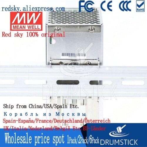 Friendly MEAN WELL 12Pack SDR-240-24 24V 10A SDR-240 24V 240W Single Output Industrial DIN RAIL with PFC Function