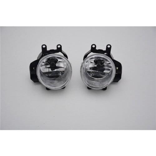 1Pair Clear Front Driving Bumper Fog Light Replacement w/Bulbs For Toyota RAV4 2016-2018