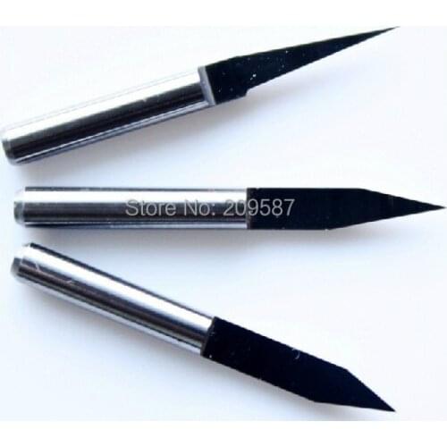 10pcs Carbide PCB Engraving Bits CNC Router Tool 30 Degree 0.6mm