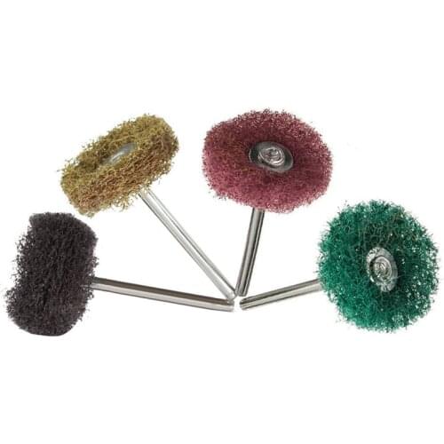 20PCS Buffers Polishers Abrasive 1" Brite Wheels Mixed Set New Sell R7UB