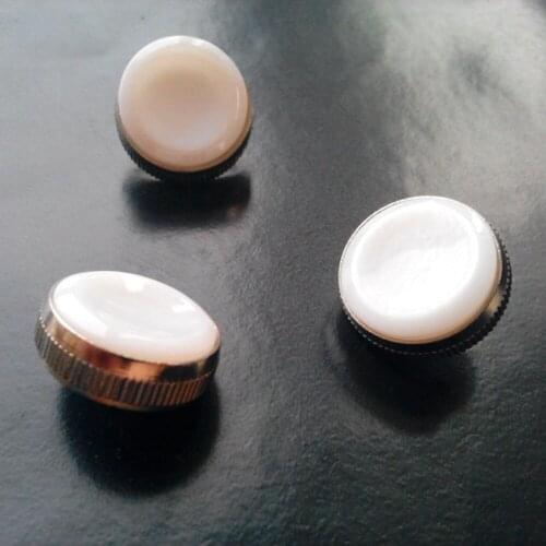 3 pcs trumpet finger buttons & buttons pearl
