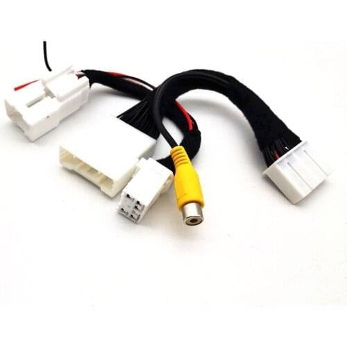 30PIN C30D Cable+C6D Reverse Lamp Powerb Cable For Toyota RAV4 Camry AVALON