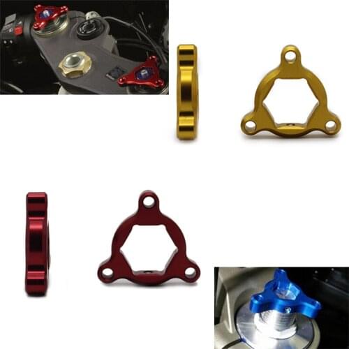 For YAMAHA YZF R6 YZFR6 2006-2007 Motorcycle Accessories CNC Aluminum 17mm suspension fork preload adjusters