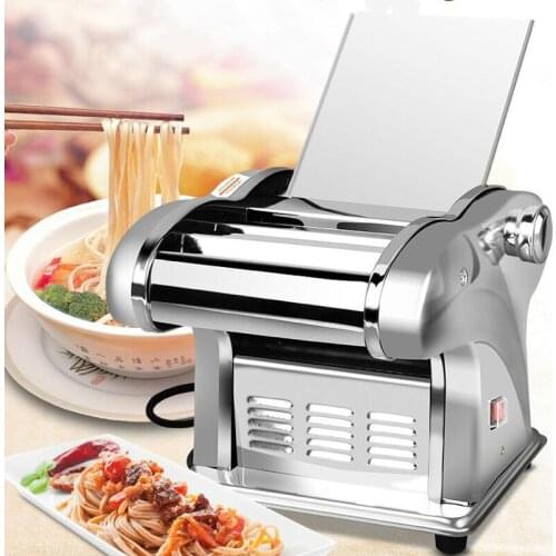 Stainless Steel Commercial Home Use Electric Noodle Press Noodle Rolling Machine Dumpling Skin Machine Pasta Machine