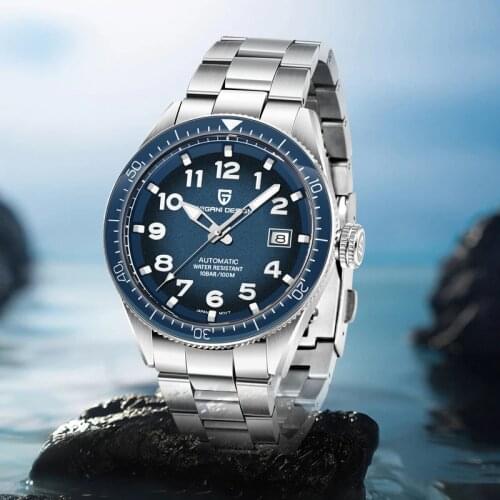 PAGANI DESIGN Automatic Watch Men Luxury Business Quartz Mechanical Wristwatch Mans Waterproof Stainless Steel relojes hombre