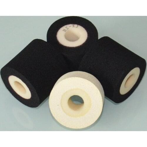 Black Diameter 36mm Height 36mm date stamping machine hot ink printer roller for horizontal type sealing machine