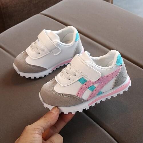 Children sports shoes boys girls casual shoes spring autumn soft breathable casual shoes non-slip baby toddler shoes size 15-30
