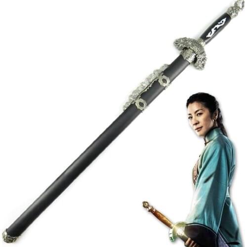 Movie CROUCHING TIGER HIDDEN DRAGON GREEN DESTINY Cosplay Wooden Sword Cosplay Prop