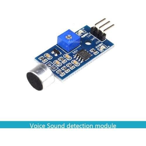 Voice Sound Detection Sensor Module Intelligent Smart Robot Helicopter Airplane Boart Car for arduino Diy Kit microphone