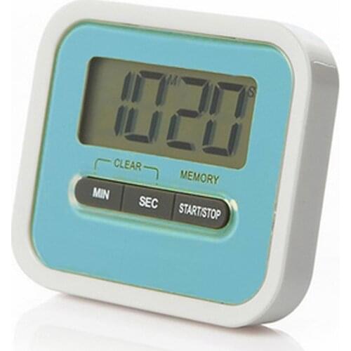 Magnet Kitchen Timer 100-Minute Digital Timer Count Up Countdown Large LCD Screen Cooking Timer Clock with Alarm Kitchen Tools