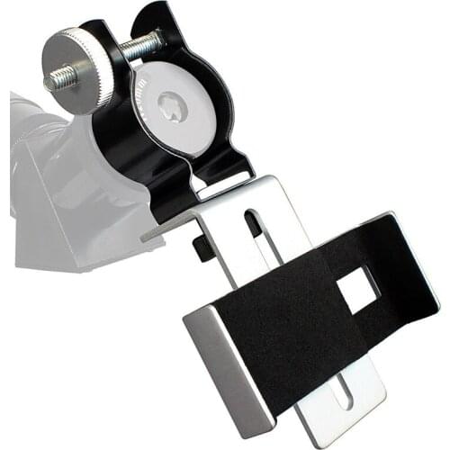 Metal Smartphone Adapter for Microscope Binocular Spotting Scope Monocular Telescope Connector Shooting hunting Cellphone Holder