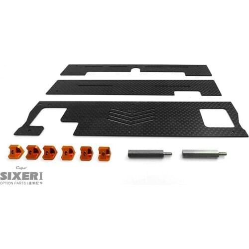 Metal Device Cover Plate for CAPO 1/6 SIXER1 RC Samurai Crawler Vehicle Car accessories TH16444-SMT6