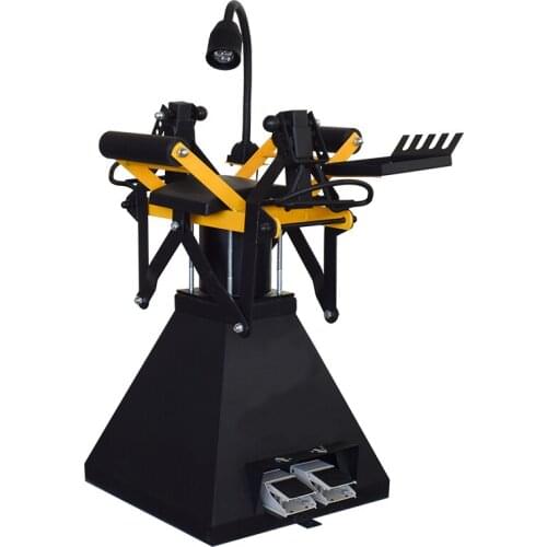 Multifunctional vertical tire expander Vertically illuminated pneumatic tire expander pedal type tire support