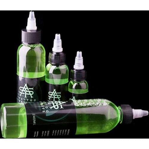30/60/120/240ML Green Soap For Tattoo Analgesic Effect Lighten Redness Green Algae Soap Tattoo Cleaning Liquid Supplies