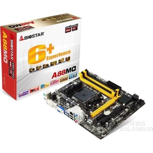 New original motherboard for Biostar A88MQ Socket FM2/FM2+ DDR3 32GB USB2.0 USB3.0 VGA DVI A88 Desktop motherboard