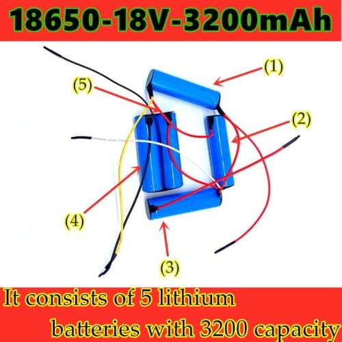2021 new 3200mah for Electrolux 18V lithium ion battery pack zb2941 zb2904x zb2942 zb2943 nv144nibrc vacuum cleaner