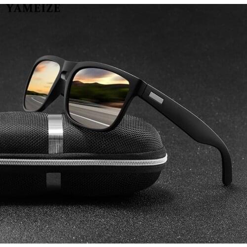 YAMEIZE Polarized Sunglasses Men Photochromic Sun Glasses For Driver Mirror Lens Glasses Mens Driving Shades Fishing Gafas De S