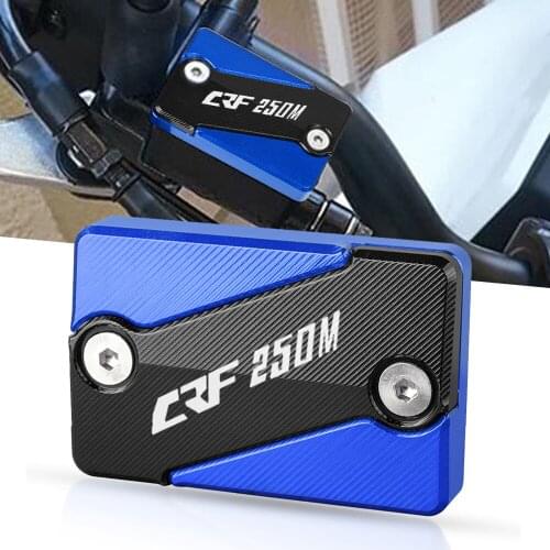 For HONDA CRF 250L/M CRF250M 2015 2016 2017 2018 2019 Motorcycle CNC Front brake Fluid Cylinder Master Reservoir Cover Cap Guard