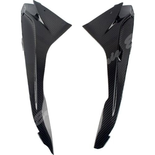 Pre-Preg 3K Twill Real Carbon Upper Side Infill Panels For BMW S1000RR 2015 2016 2017 2018