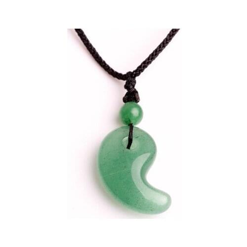 Drop shipping Jewelry Natural Dongling Jage Hook Jade Pendant Yin And Yang Fish Spike Pendant Fine jewelry