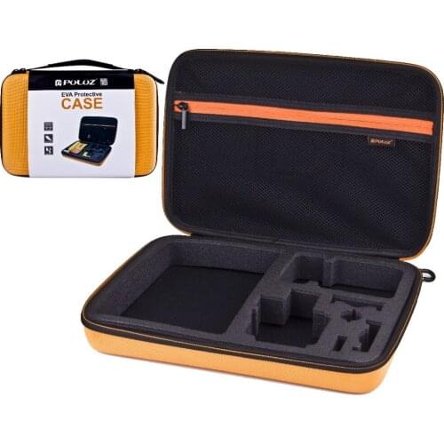 PULUZ Waterproof Carrying and Travel Case for GoPro HERO4 Session /4 /3+ /3 /2 /1, Puluz U6000 and Accessories