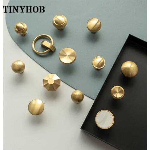 Various Styles Brass Dresser Knobs Drawer Pulls Handles Cabinet Door Knob Furniture Handles Drawer Pulls Bedroom Decor