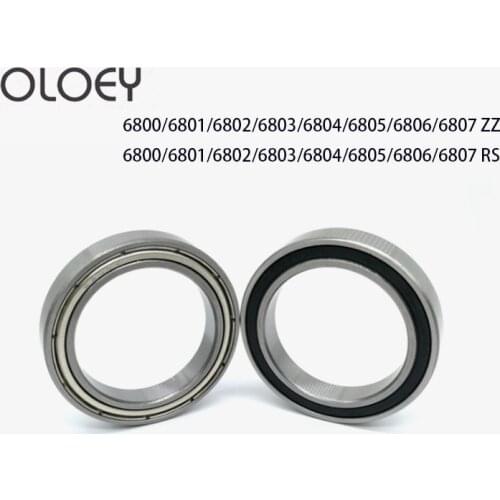 Factory Price Good Thin Wall Ball Bearings Bearing Bearing Steel 6800 6801 6802 6803 6804 6805 6806 6807 2RS 2RZ High Quality