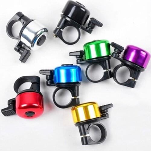 Bicycle Handlebar Metal Alloy Bell Ring Mountain Bike Safety Warning Alarm Accessories Cycling Protective Speaker Loud Horn